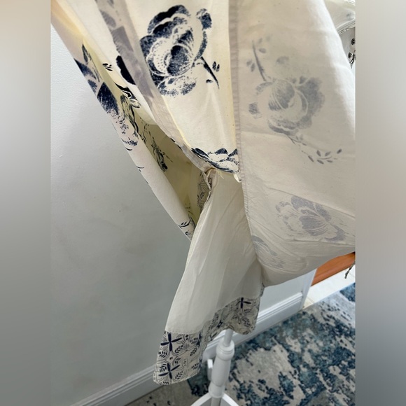 Moulinette Soeurs Ivory Corset Anthropologie Canvas "Workshop Dress" Size 4 EUC - Picture 8 of 8